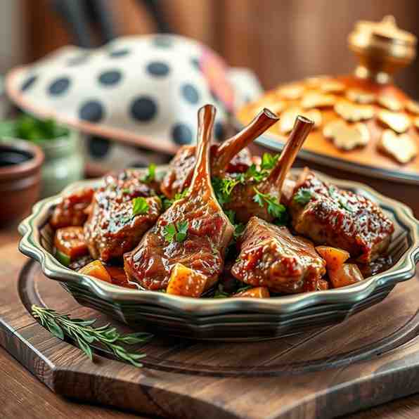 Lham Lahlou - Sweet Algerian Lamb Recipe - Try African Food